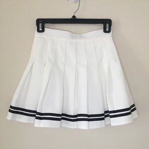 Blackpink High Waisted Pleated Tennis Mini SkirtXS